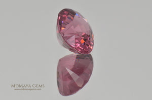 Rich Lotus Blossom Pink Spinel from Burma Oval Cut 1.70 ct