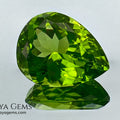Peridotos naturales en diferentes tallas con color verde vivo – piedra de nacimiento de agosto