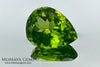 Natural peridot gemstone with vivid green color – August birthstone.