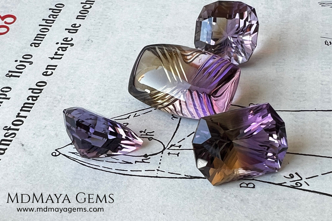 Pierre Amétrine Brute Naturelle Du Brésil - 21,40 Carats, Pièce Unique, Neuve Sans Emballage