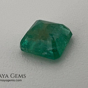 0.75 ct Natural Zambian Emerald – Certified Vivid Green Octagon