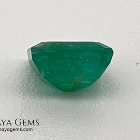 0.75 ct Natural Zambian Emerald – Certified Vivid Green Octagon