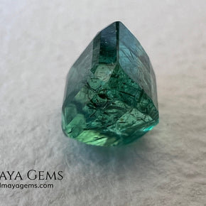 1.65 ct Natural Zambian Emerald – Vivid Green Emerald Cut