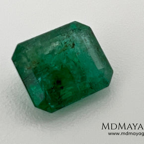 1.75 ct Natural Zambian Emerald – Vivid Green, No Oil