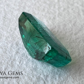 2.00 ct Natural Zambian Emerald – Vivid Green Emerald Cut