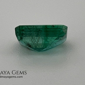 2.00 ct Natural Zambian Emerald – Vivid Green Emerald Cut