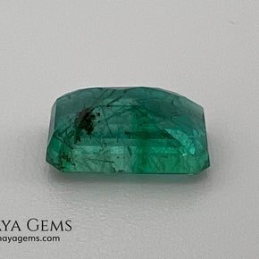 2.00 ct Natural Zambian Emerald – Vivid Green Emerald Cut