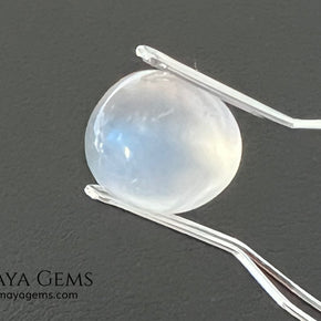 Natural Moonstone 3.67 Ct – Oval Blue Sheen Cabochon from Sri Lanka
