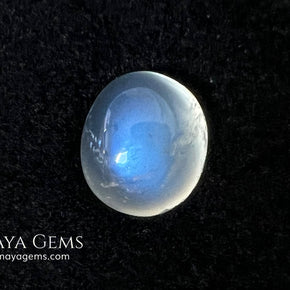Natural Moonstone 3.67 Ct – Oval Blue Sheen Cabochon from Sri Lanka