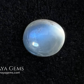 Natural Moonstone 3.67 Ct – Oval Blue Sheen Cabochon from Sri Lanka