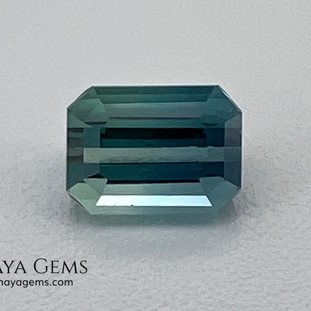 Bicolor Tourmaline 0.96 ct – Blue Green Elegance