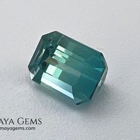 Bicolor Tourmaline 0.96 ct – Blue Green Elegance