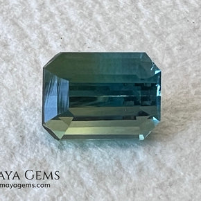 Bicolor Tourmaline 0.96 ct – Blue Green Elegance