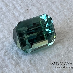 Bicolor Tourmaline 0.96 ct – Blue Green Elegance