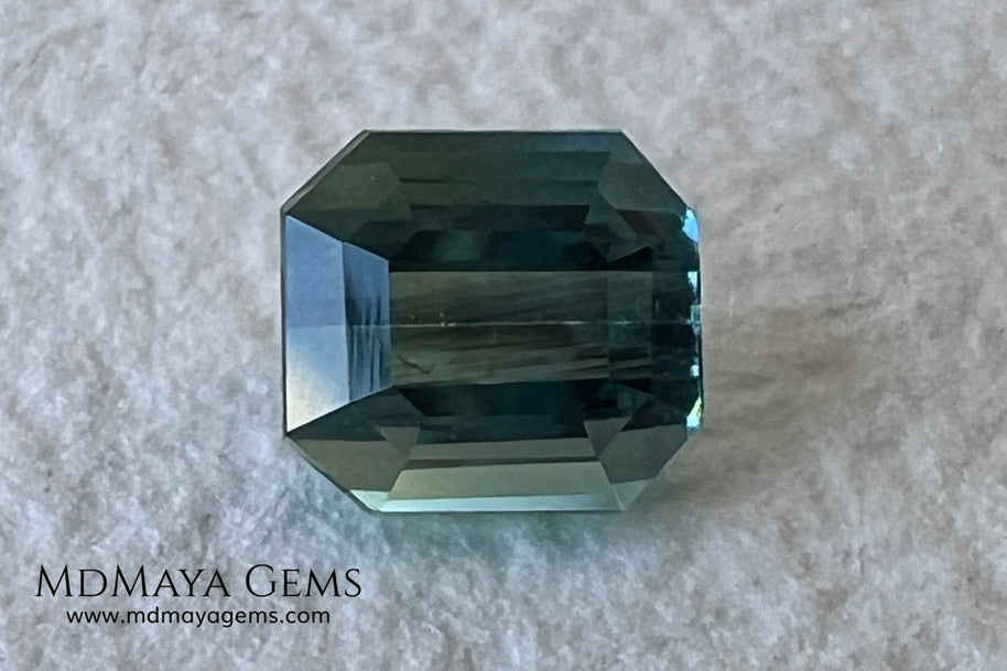 Bicolor Tourmaline 1.02 ct – Blue Green Afghan Gem