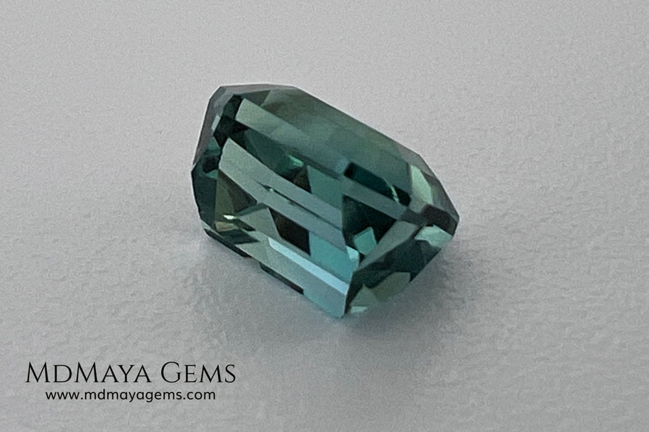 Bicolor Tourmaline 1.02 ct – Blue Green Afghan Gem