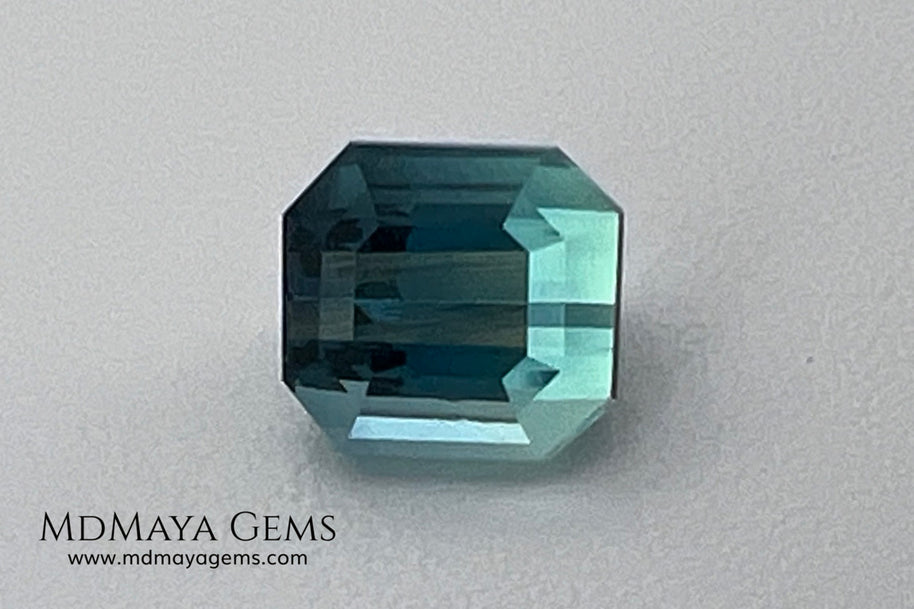 Bicolor Tourmaline 1.02 ct – Blue Green Afghan Gem