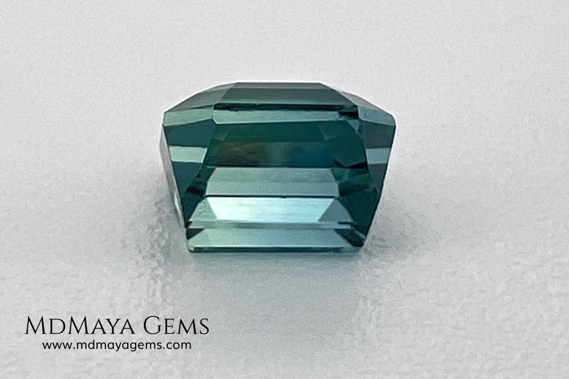 Bicolor Tourmaline 1.02 ct – Blue Green Afghan Gem