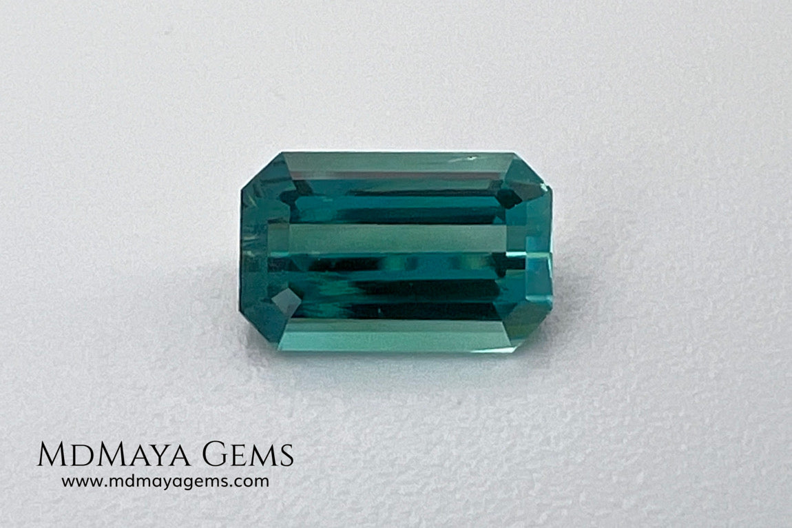 Bicolor Tourmaline 1.10 ct – Blue Green Collector’s Gem