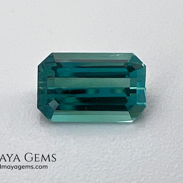 Bicolor Tourmaline 1.10 ct – Blue Green Collector’s Gem