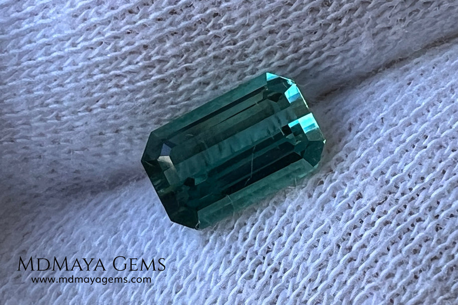 Bicolor Tourmaline 1.10 ct – Blue Green Collector’s Gem