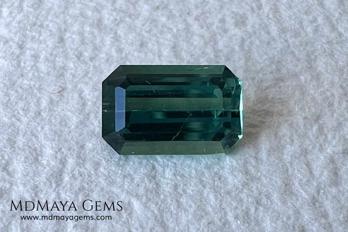 Bicolor Tourmaline 1.10 ct – Blue Green Collector’s Gem