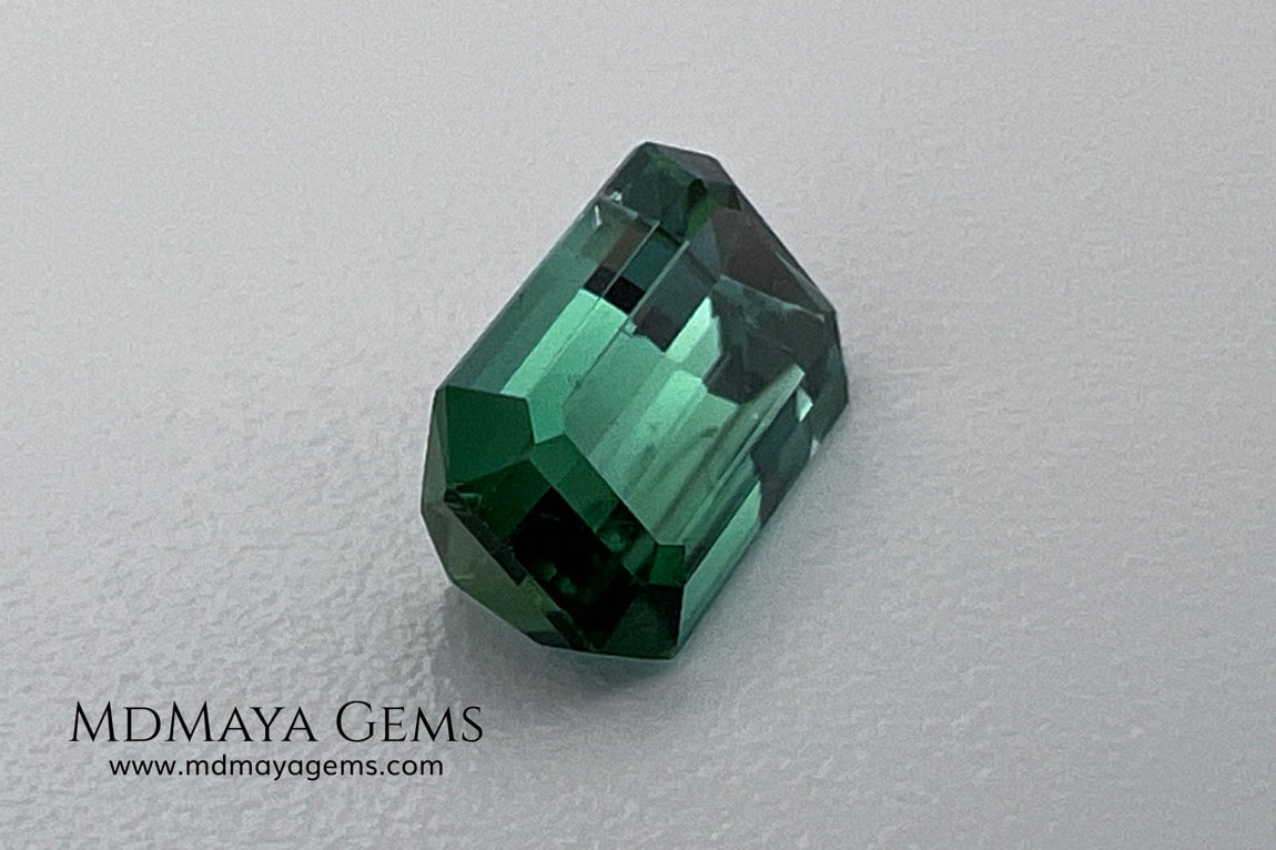 Bicolor Tourmaline 1.10 ct – Blue Green Collector’s Gem