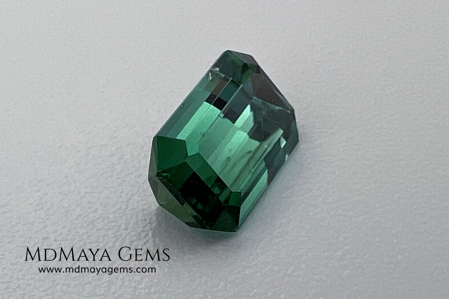 Bicolor Tourmaline 1.10 ct – Blue Green Collector’s Gem