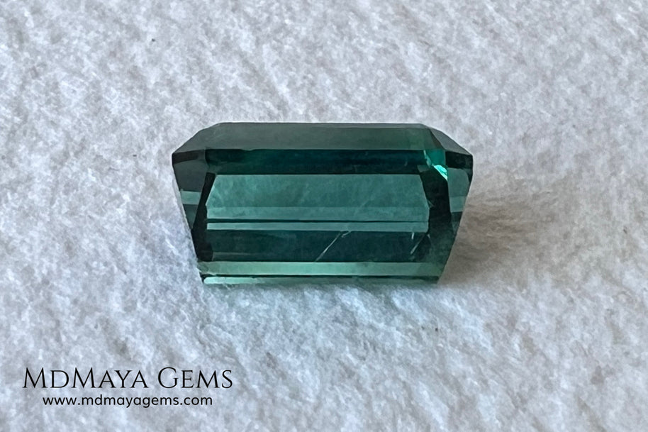 Bicolor Tourmaline 1.55 ct – Blue Green Afghan Gem