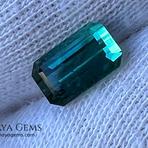 Bicolor Tourmaline 1.55 ct – Blue Green Afghan Gem