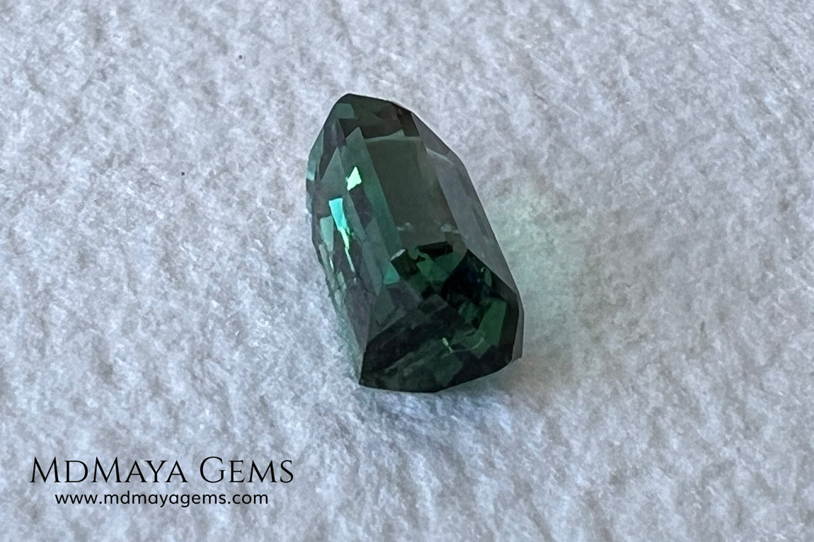 Bicolor Tourmaline 1.55 ct – Blue Green Afghan Gem
