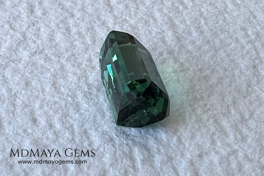 Bicolor Tourmaline 1.55 ct – Blue Green Afghan Gem