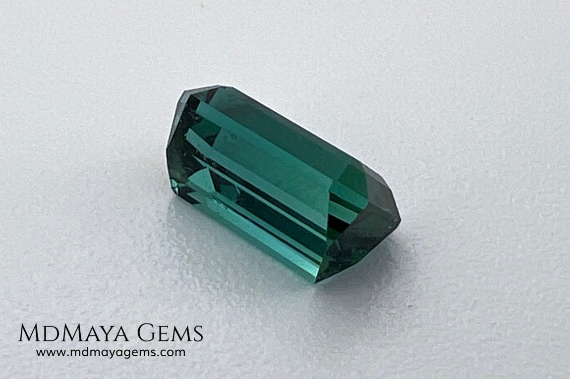 Bicolor Tourmaline 1.55 ct – Blue Green Afghan Gem