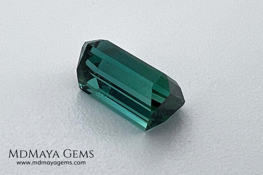 Bicolor Tourmaline 1.55 ct – Blue Green Afghan Gem
