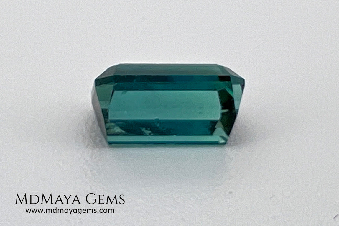 Bicolor Tourmaline 1.55 ct – Blue Green Afghan Gem