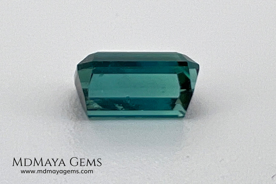 Bicolor Tourmaline 1.55 ct – Blue Green Afghan Gem