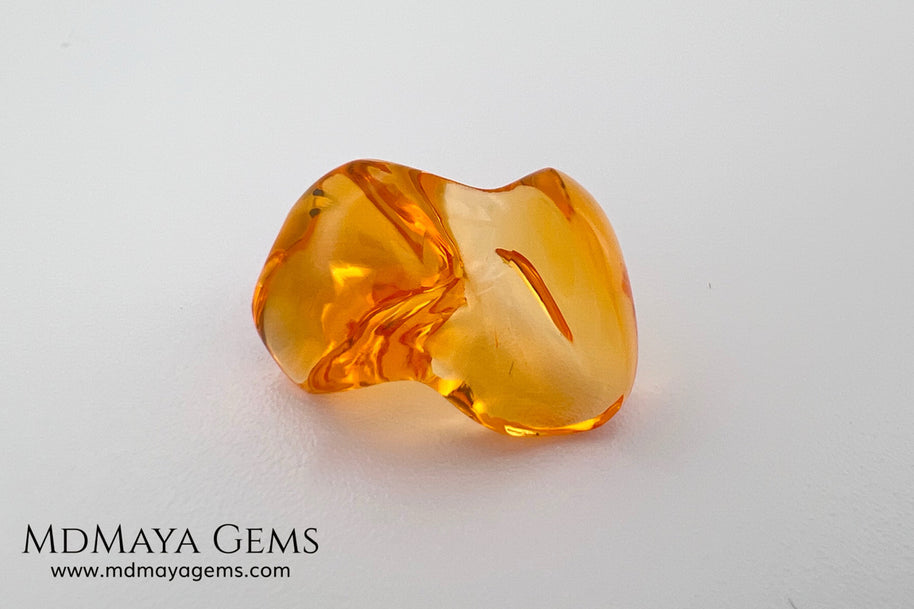 5.04 ct Mexican Fire Opal – Freeform Sculptural Gemstone