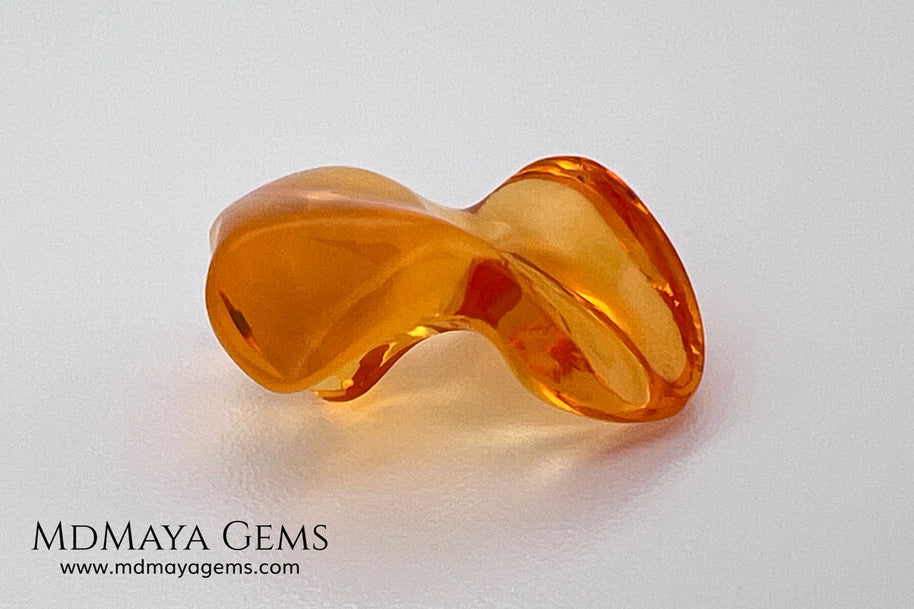 5.04 ct Mexican Fire Opal – Freeform Sculptural Gemstone