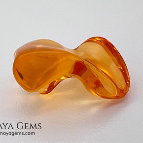 5.04 ct Mexican Fire Opal – Freeform Sculptural Gemstone