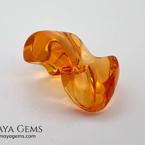 5.04 ct Mexican Fire Opal – Freeform Sculptural Gemstone