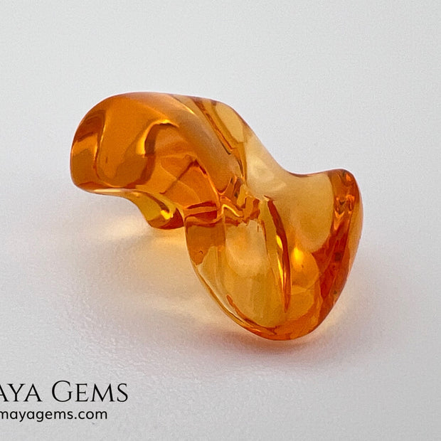 5.04 ct Mexican Fire Opal – Freeform Sculptural Gemstone