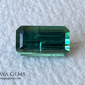 Natural Green Tourmaline 1.80 ct – Emerald Cut Afghan Gemstone