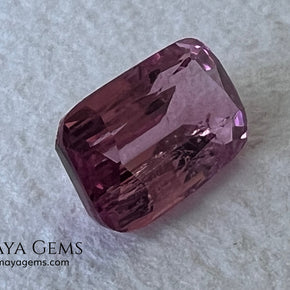 Pink Tourmaline 1.93 ct – Cushion Cut, Bright & Lively