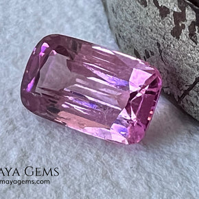 Pink Tourmaline 1.93 ct – Cushion Cut, Bright & Lively