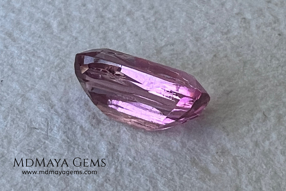Pink Tourmaline 1.93 ct – Cushion Cut, Bright & Lively