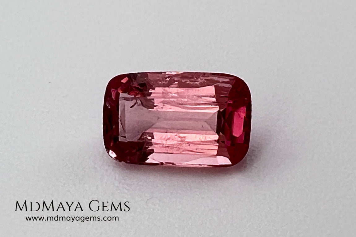 Pink Tourmaline 1.93 ct – Cushion Cut, Bright & Lively