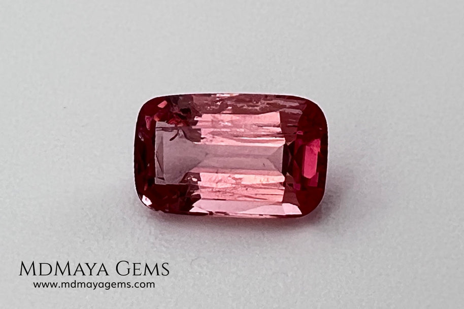 Pink Tourmaline 1.93 ct – Cushion Cut, Bright & Lively