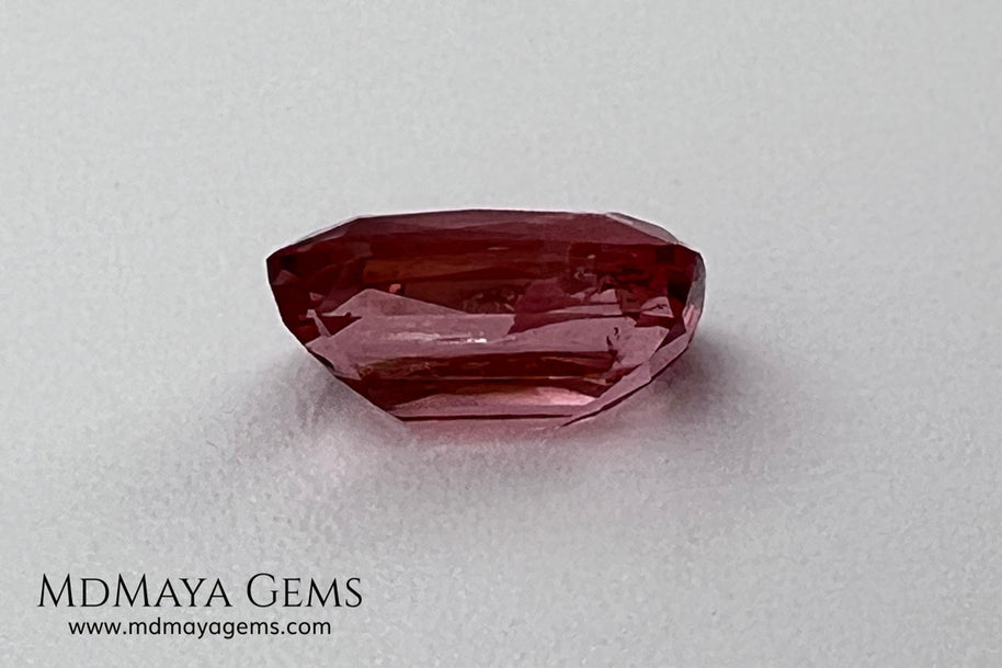 Pink Tourmaline 1.93 ct – Cushion Cut, Bright & Lively