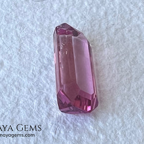 Red Tourmaline 1.69 ct – Light Red Octagon Elegance