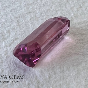 Red Tourmaline 1.69 ct – Light Red Octagon Elegance